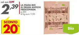Italmark La Piada Bio ai Grani Antichi offerta