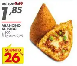 Italmark Arancino al ragù offerta
