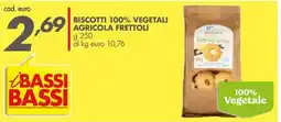 Italmark Biscotti 100% Vegetali Agricola Frettoli offerta