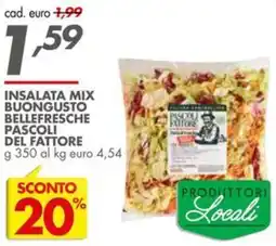 Italmark Insalata mix buongusto bellefresche pascoli del fattore offerta