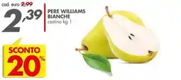 Italmark Pere Williams Bianche offerta