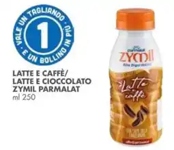 Italmark Latte e caffè Zymil Parmalat offerta