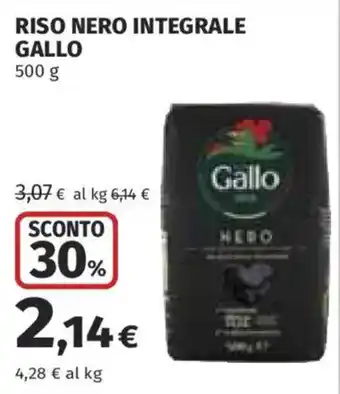 Riso nero integrale Gallo