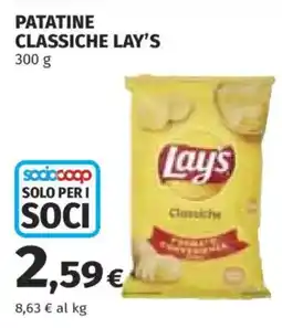Ipercoop Patatine classiche Lay's offerta