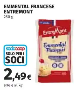 Ipercoop Emmenthal francese Entremont offerta