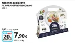 Ipercoop Arrosto di filetto al Parmigiano Reggiano offerta