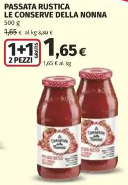 Ipercoop Passata rustica le conserve della nonna offerta