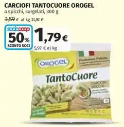 Ipercoop Carciofi TantoCuore Orogel offerta