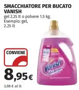 Ipercoop Smacchiatore per bucato Vanish offerta