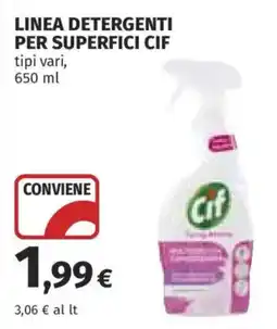 Ipercoop Detergenti per superfici Cif offerta