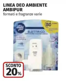 Ipercoop Ambipur deodorante ambiente elettrico offerta