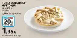 Ipercoop Torta Contadina Gusto Qui offerta