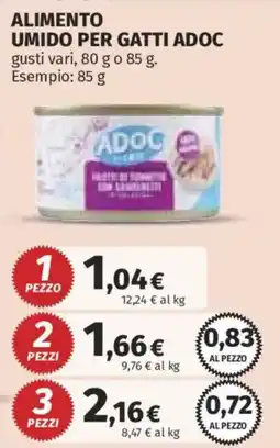 Ipercoop Alimento umido per gatti ADOC offerta