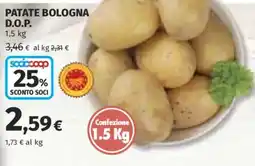 Ipercoop Patate Bologna D.O.P. offerta