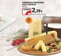 Ipercoop Formaggio Ragusano D.O.P. Zappalà offerta