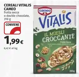 Ipercoop Cereali Vitalis Cameo offerta