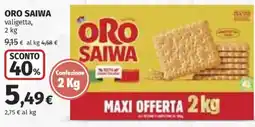 Ipercoop Oro Saiwa offerta