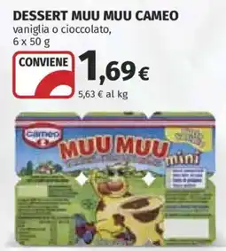 Ipercoop Dessert Muu Muu Cameo offerta