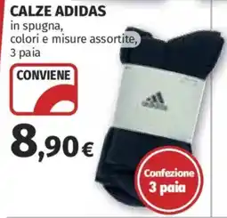 Ipercoop Calze Adidas offerta