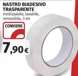 Ipercoop Nastro biadesivo trasparente offerta