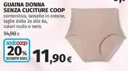 Ipercoop Guaina donna senza cuciture Coop offerta