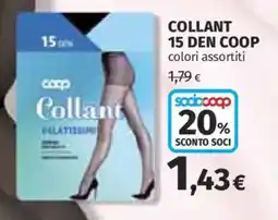 Ipercoop Collant 15 den Coop offerta