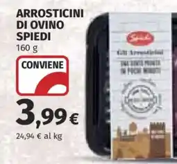Ipercoop Arrosticini di ovino spiedi offerta