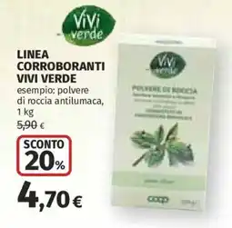 Ipercoop Polvere di roccia Viviverde offerta