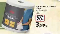 Ipercoop Bobina in cellulosa Coop offerta