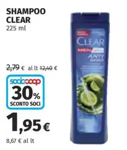 Ipercoop Shampoo Clear offerta