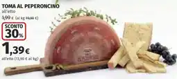 Ipercoop Toma al peperoncino offerta