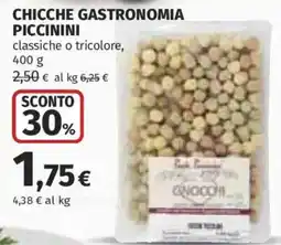 Ipercoop Chicche gastronomia Piccinini offerta