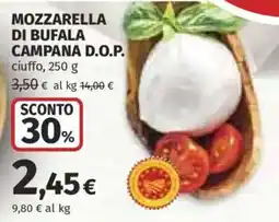 Ipercoop Mozzarella di bufala campana d.o.p. offerta