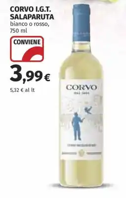 Ipercoop Corvo I.G.T. Salaparuta offerta