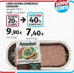 Ipercoop Linea Buona Domenica Amadori offerta