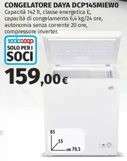 Ipercoop Congelatore Daya offerta