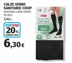 Ipercoop Calze uomo sanitarie Coop offerta
