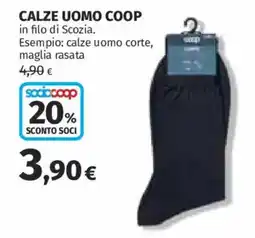Ipercoop Calze uomo coop offerta