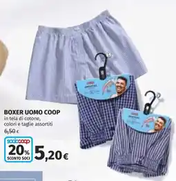 Ipercoop Boxer uomo Coop offerta