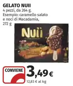 Ipercoop Gelato Nuìi offerta