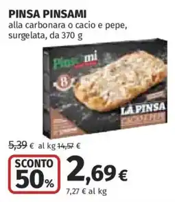 Ipercoop Pinsa Pinsami offerta