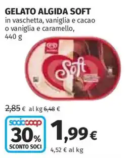 Ipercoop Gelato Algida Soft offerta