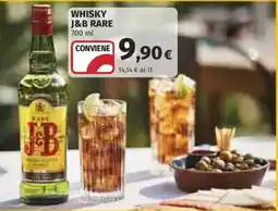 Ipercoop Whisky J&B Rare offerta