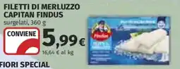 Ipercoop Filetti di merluzzo Capitan Findus offerta