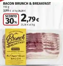 Ipercoop Brunch Breakfast Bacon offerta