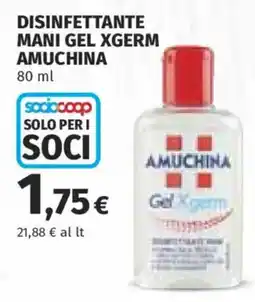 Ipercoop Disinfettante mani gel xgerm amuchina offerta