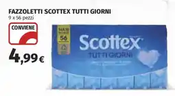 Ipercoop Fazzoletti Scottex tutti giorni offerta