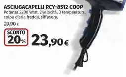 Ipercoop Asciugacapelli Rcy-8512 Coop offerta