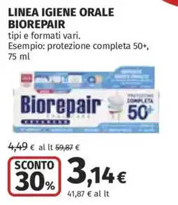 Ipercoop Biorepair protezione completa 50+ offerta