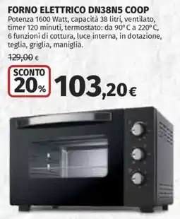 Ipercoop Forno elettrico Coop offerta